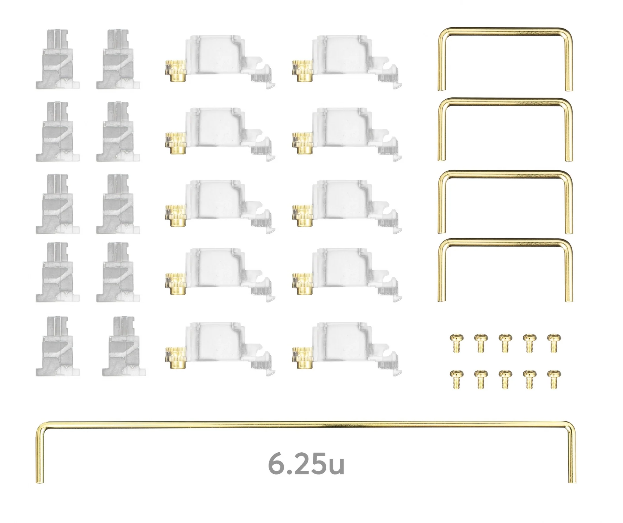 Zeal PC Stabilizers V2 PCB Mount Screw-in TKL Kit - Image 2