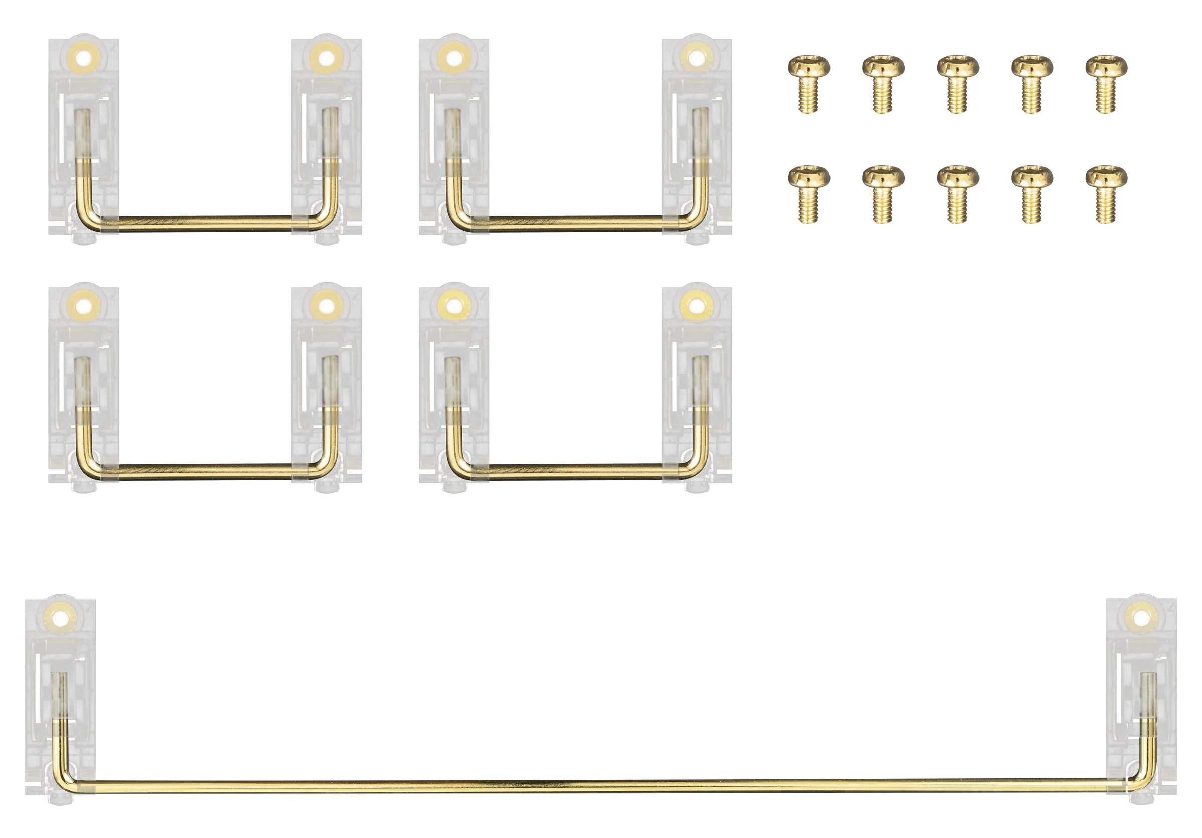 Zeal PC Stabilizers V2 PCB Mount Screw-in TKL Kit - Image 3