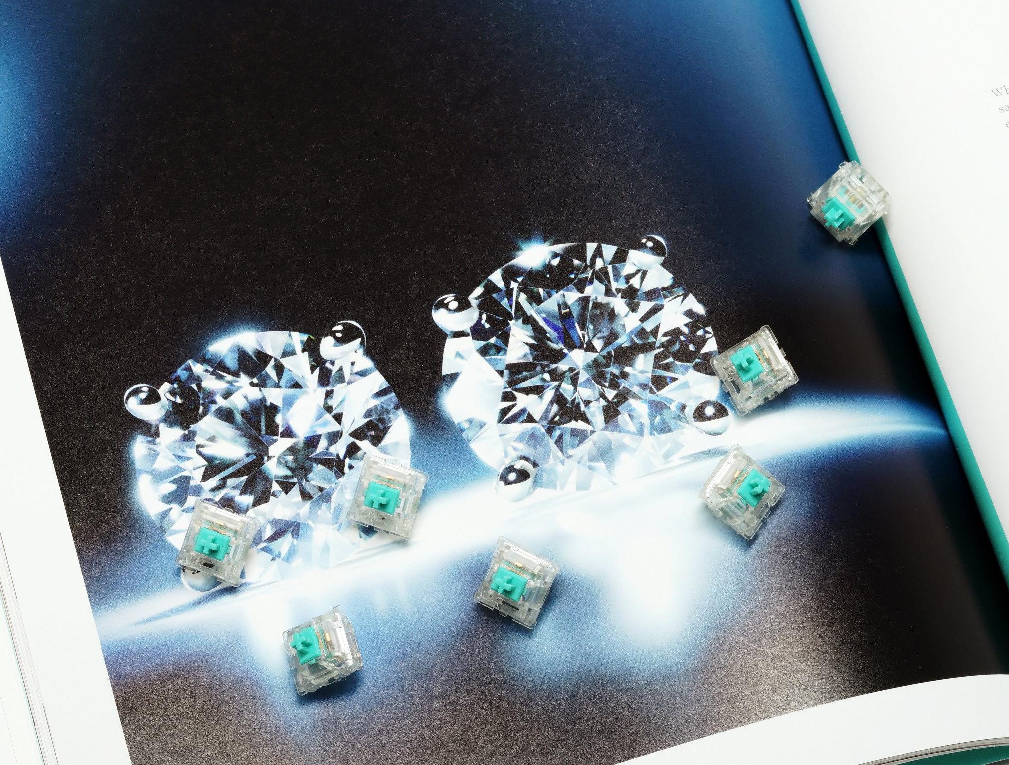 Zeal PC Tiffany Blue Tealio V2 67g Linear PCB Mount Switch - Image 3